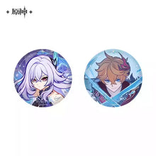 Load image into Gallery viewer, Genshin Impact Shadowed Journey Themed Character Badge Preorder
