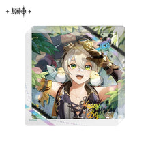 Load image into Gallery viewer, Genshin Impact Destined Day Themed Character Thick Acrylic Coaster 2025 Preorder
