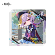 Load image into Gallery viewer, Genshin Impact Destined Day Themed Character Thick Acrylic Coaster 2025 Preorder
