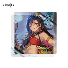 Load image into Gallery viewer, Genshin Impact Destined Day Themed Character Thick Acrylic Coaster 2025 Preorder
