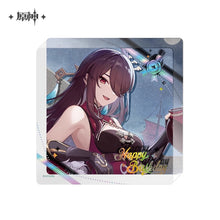 Load image into Gallery viewer, Genshin Impact Destined Day Themed Character Thick Acrylic Coaster 2025 Preorder
