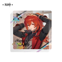 Load image into Gallery viewer, Genshin Impact Destined Day Themed Character Thick Acrylic Coaster 2025 Preorder
