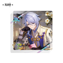 Load image into Gallery viewer, Genshin Impact Destined Day Themed Character Thick Acrylic Coaster 2025 Preorder

