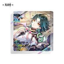 Load image into Gallery viewer, Genshin Impact Destined Day Themed Character Thick Acrylic Coaster 2025 Preorder
