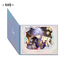 Load image into Gallery viewer, Genshin Impact Destined Day Themed Character Flip-Paper Window Signboard 2025 Preorder
