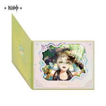 Load image into Gallery viewer, Genshin Impact Destined Day Themed Character Flip-Paper Window Signboard 2025 Preorder
