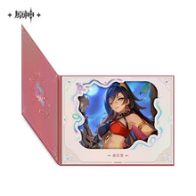 Load image into Gallery viewer, Genshin Impact Destined Day Themed Character Flip-Paper Window Signboard 2025 Preorder
