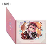 Load image into Gallery viewer, Genshin Impact Destined Day Themed Character Flip-Paper Window Signboard 2025 Preorder
