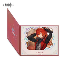 Load image into Gallery viewer, Genshin Impact Destined Day Themed Character Flip-Paper Window Signboard 2025 Preorder
