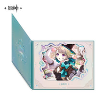 Load image into Gallery viewer, Genshin Impact Destined Day Themed Character Flip-Paper Window Signboard 2025 Preorder
