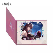 Load image into Gallery viewer, Genshin Impact Destined Day Themed Character Flip-Paper Window Signboard 2025 Preorder
