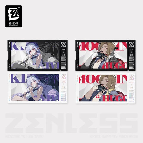 Zenless Zone Zero Mockingbird Cinema Themed Collector Character Card Set Preorder
