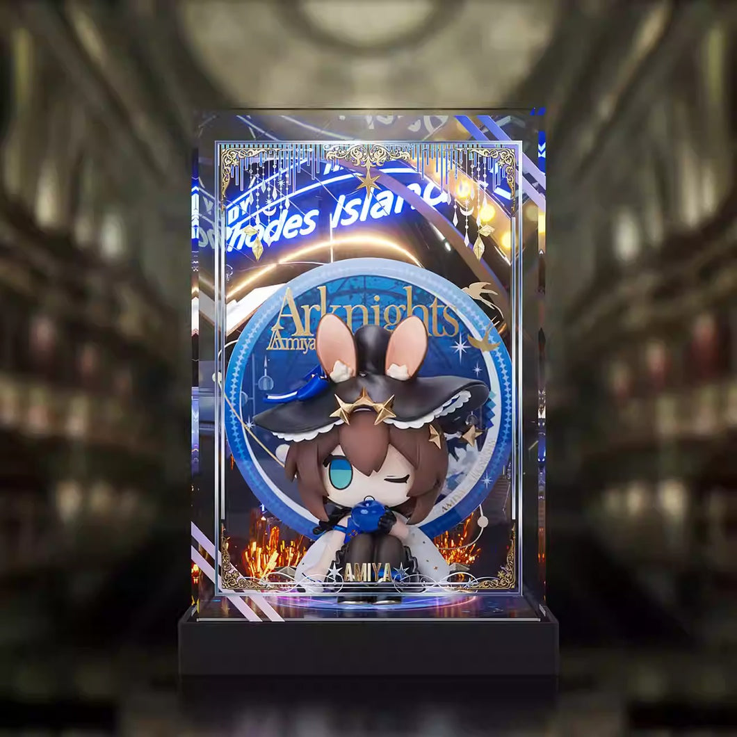 [Fan Made] Arknights Amiya Solo Around the World Mini Q Figure Display Box Preorder