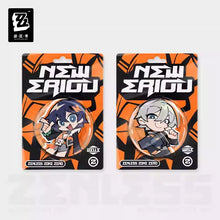 Load image into Gallery viewer, Zenless Zone Zero New Eridu Themed Proxy Chibi Character Badge Preorder
