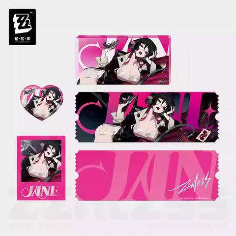 Zenless Zone Zero FM Image Themed Jane Doe Merchandise Set Preorder