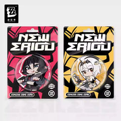 Zenless Zone Zero New Eridu Themed Faction Unknown Chibi Character Badge Preorder