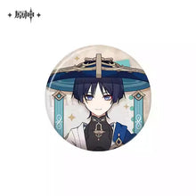 Load image into Gallery viewer, Genshin Impact Reflections of Light Themed Badge Preorder
