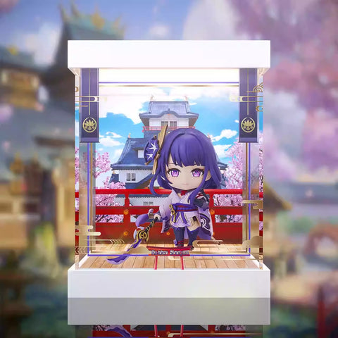 [Fan Made] Genshin Impact Raiden Shogun Ei Nendoroid Figure Display Box Preorder