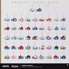 Load image into Gallery viewer, Honkai: Star Rail Pom Pom Exhibition Hall Themed Acrylic Keychain
