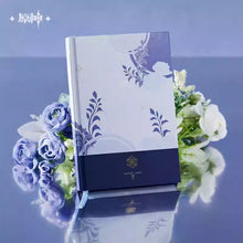 Load image into Gallery viewer, Genshin Impact Kamisato Ayato Themed Notebook and Metal Bookmark Gift Set Preorder
