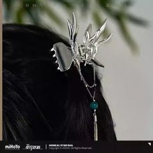 Load image into Gallery viewer, Honkai: Star Rail Feixiao Themed Metal Hair Clip Preorder
