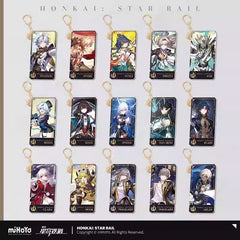 Honkai: Star Rail The Destruction Character Acrylic Keychain