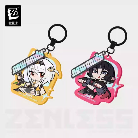 Zenless Zone Zero New Eridu Themed Faction Unknown Chibi Acrylic Character Pendant Preorder
