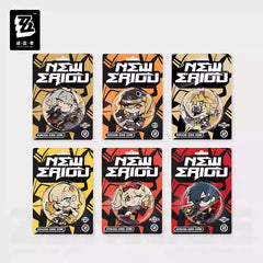 Zenless Zone Zero New Eridu Themed Sons of Calydon Chibi Character Badge Preorder
