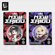 Load image into Gallery viewer, Zenless Zone Zero New Eridu Themed Stars of Lyra Chibi Character Badge Preorder
