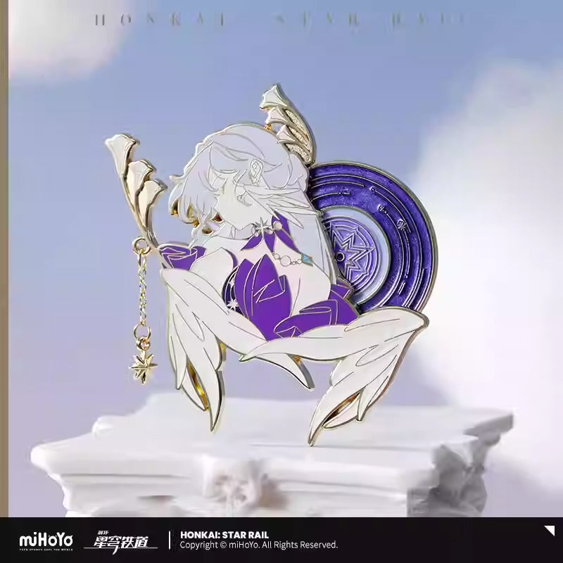 Honkai: Star Rail Robin Themed Metal Badge Preorder