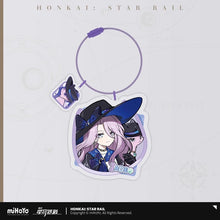 Load image into Gallery viewer, Honkai: Star Rail Tiny Cat Themed Acrylic Character Keychain Preorder
