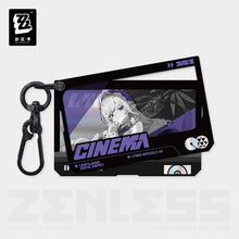 Load image into Gallery viewer, Zenless Zone Zero Mockingbird Cinema Themed Double Acrylic Pendant Preorder
