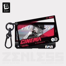 Load image into Gallery viewer, Zenless Zone Zero Mockingbird Cinema Themed Double Acrylic Pendant Preorder
