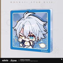 Load image into Gallery viewer, Honkai: Star Rail Pom-Pom Exhibition Hall Themed Quicksand Fridge Magnet Preorder
