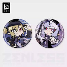 Load image into Gallery viewer, Zenless Zone Zero New Eridu Themed Mockingbird Chibi Character Badge Preorder
