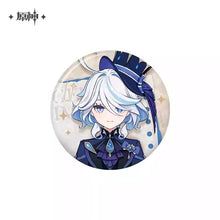 Load image into Gallery viewer, Genshin Impact Reflections of Light Themed Badge Preorder
