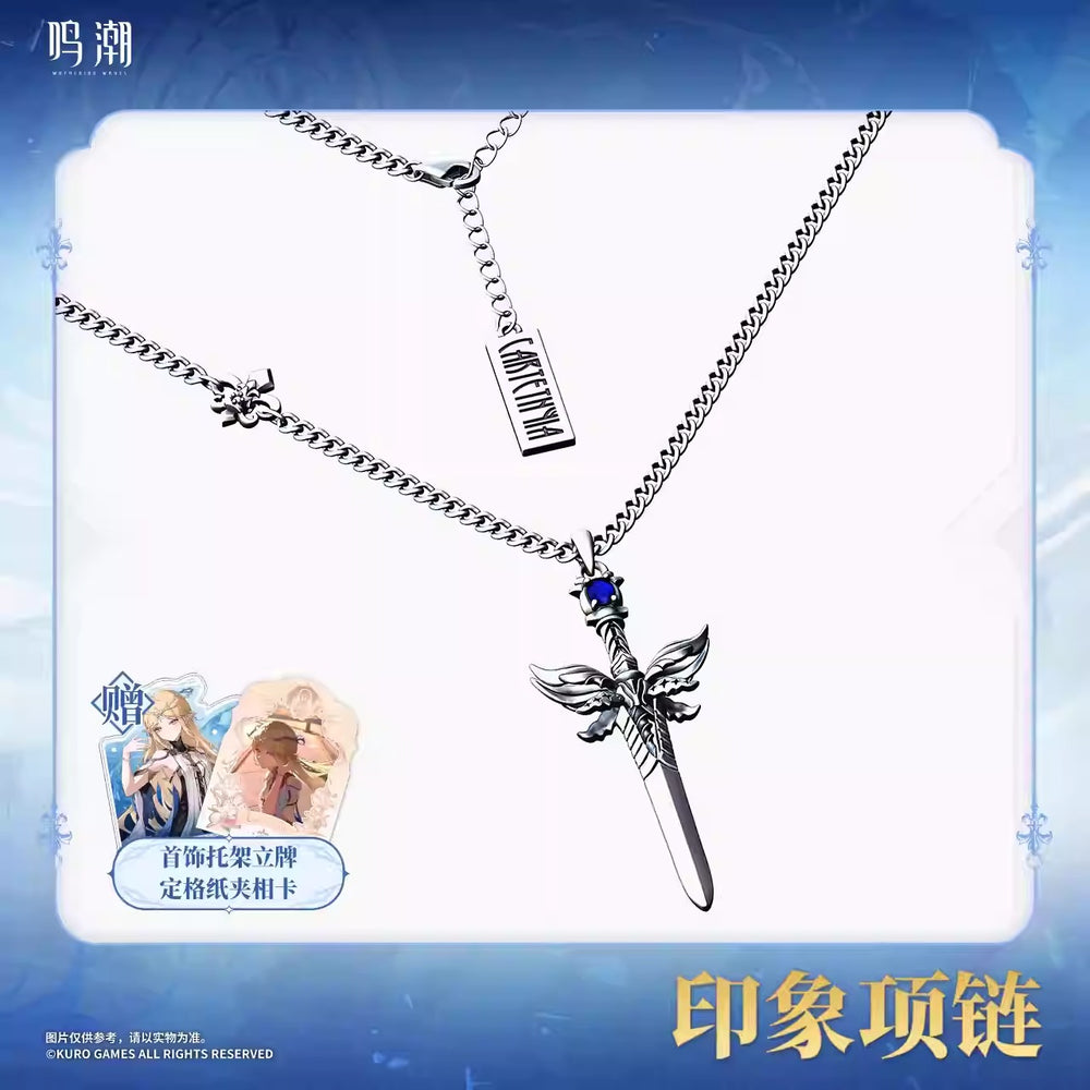 Wuthering Waves Cartethyia Themed Necklace Preorder