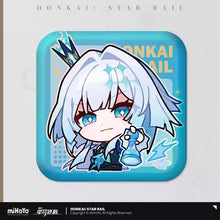 Load image into Gallery viewer, Honkai: Star Rail Pom Pom Exhibition Hall Themed Square Badge
