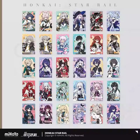 Honkai: Star Rail Tiny Cat Themed Laser Collectible Character Ticket Preorder