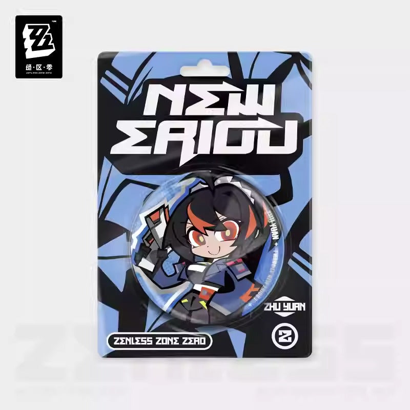 Zenless Zone Zero New Eridu Themed Criminal Investigation Special Response Team Chibi Character Badge Preorder