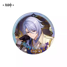 Load image into Gallery viewer, Genshin Impact Destined Day Themed Character Badge 2025 Preorder
