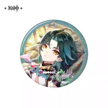Load image into Gallery viewer, Genshin Impact Destined Day Themed Character Badge 2025 Preorder
