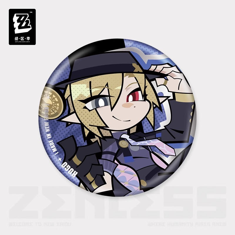 Zenless Zone Zero New Eridu Themed Mockingbird Chibi Character Badge Preorder