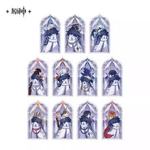 Load image into Gallery viewer, Genshin Impact The Eleven Fatui Harbingers Themed Combinable Translucent Acrylic Stand Preorder

