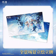 Load image into Gallery viewer, Wuthering Waves Resonator Themed Cartethyia Panoramic Scene Illustration Acrylic Stand Preorder
