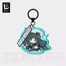 Load image into Gallery viewer, Zenless Zone Zero New Eridu Themed Criminal Investigation Special Response Team Chibi Acrylic Character Pendant
