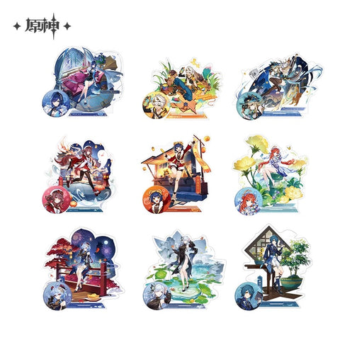 Genshin Impact Teyvat Fashion Themed Character Outfits Merchandise