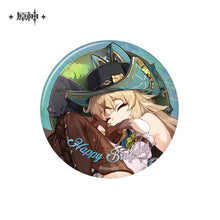 Load image into Gallery viewer, Genshin Impact Destined Day Themed Character Badge 2025 Preorder
