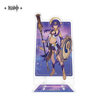 Load image into Gallery viewer, Genshin Impact Genius Invokation TCG Themed Acrylic Phone Holder Preorder
