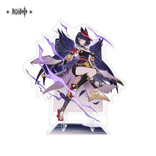 Load image into Gallery viewer, Genshin Impact Genius Invokation TCG Themed Acrylic Phone Holder Preorder
